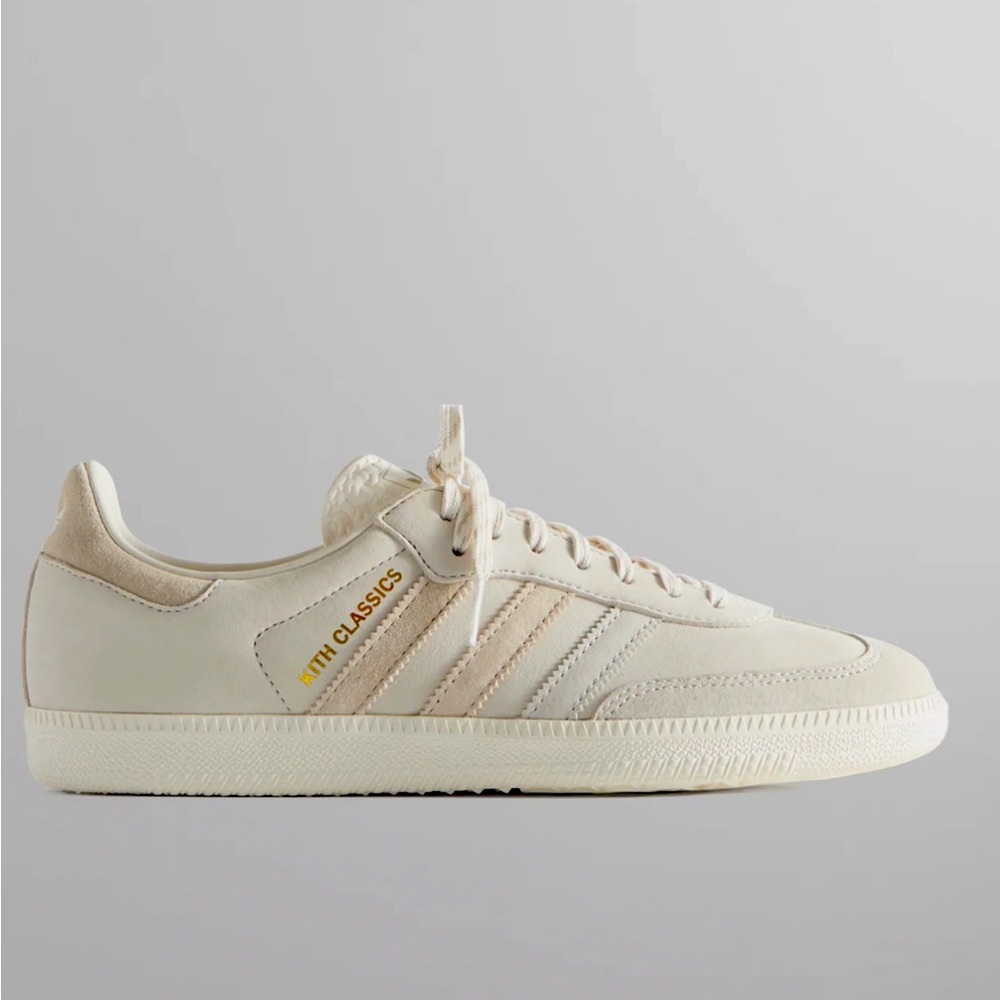 Kith Classics for adidas Originals Samba - Cloud White / Off White / Orbit Grey